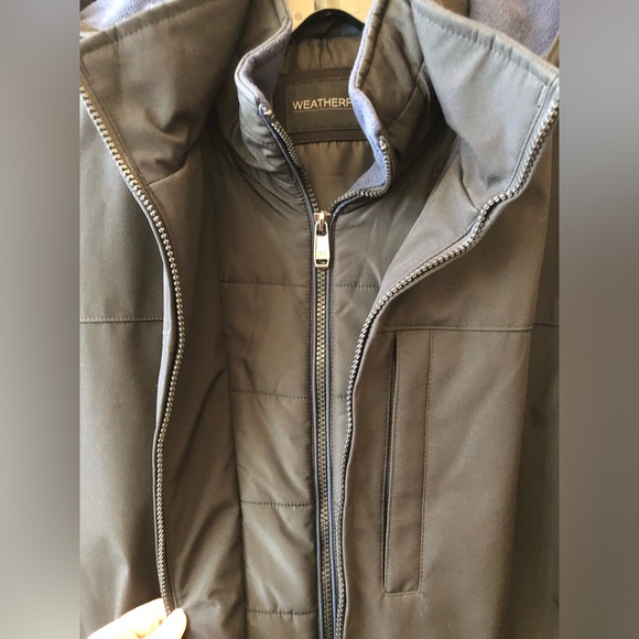 Weatherproof Ultra Tech Jacket, Double Zip Hooded Water Repellant Coat,sz M,new - Picture 8 of 11